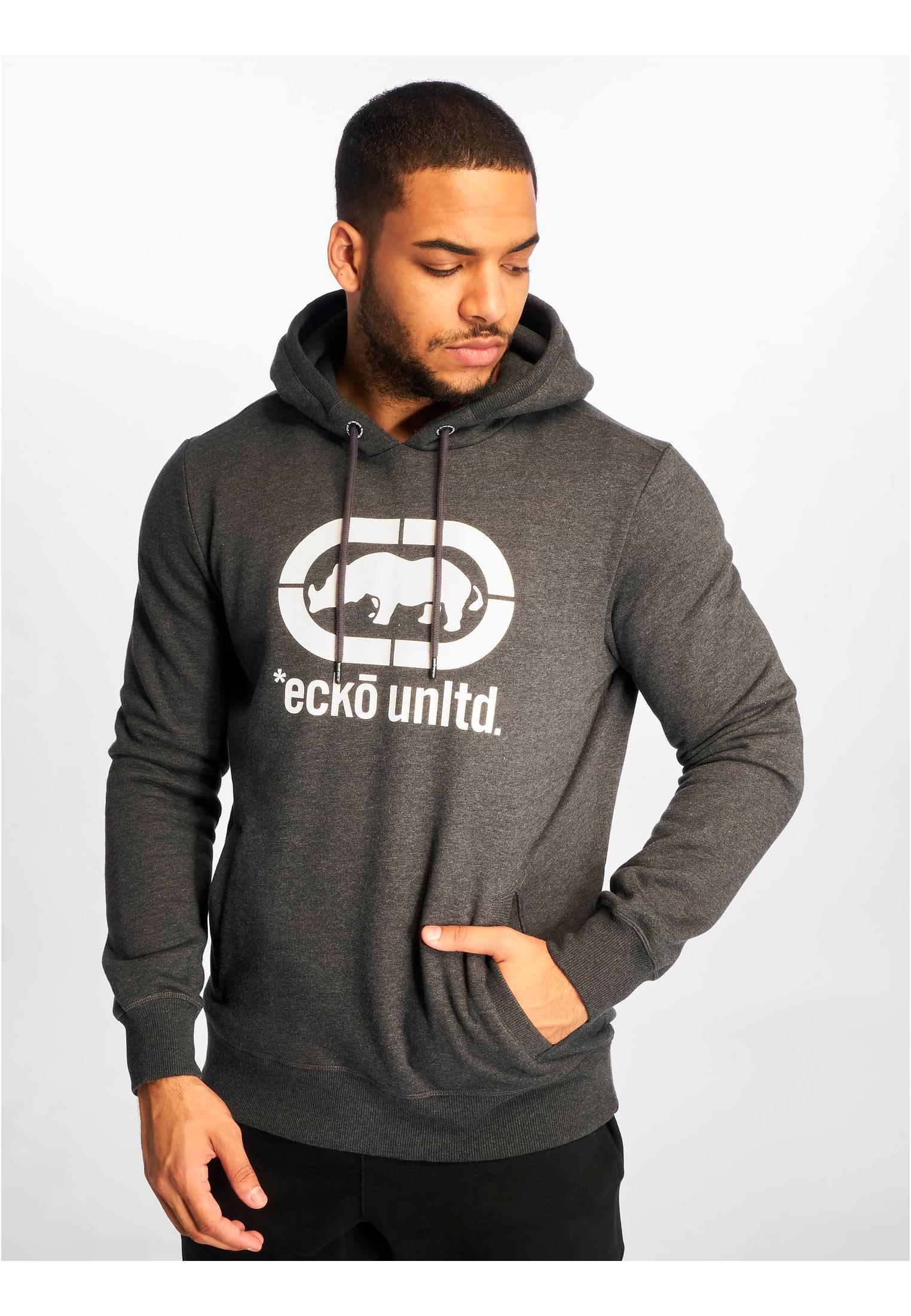 Ecko Unltd. Base Hoody grey im BAWRZ® One Stop Hip-Hop Shop