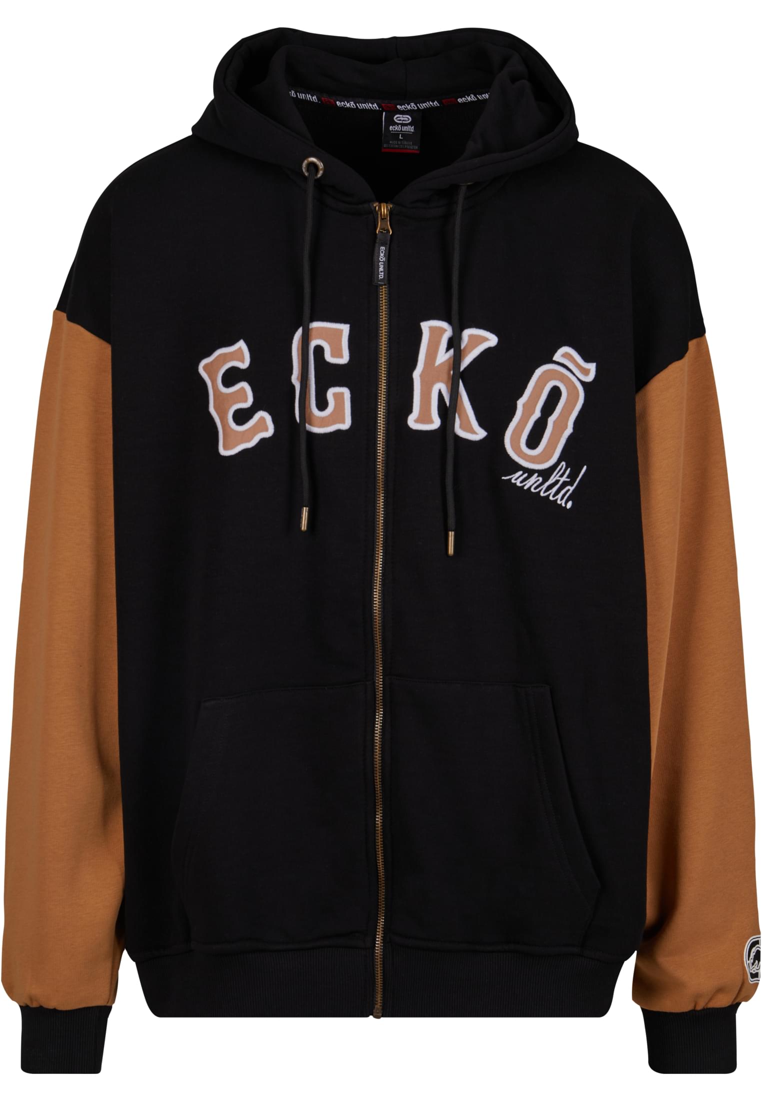 Ecko Unltd. Embroidery Zip Hoody black im BAWRZ® One Stop Hip-Hop Shop