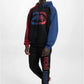 Ecko Unltd. Grande Hoody black/red/blue im BAWRZ® One Stop Hip-Hop Shop