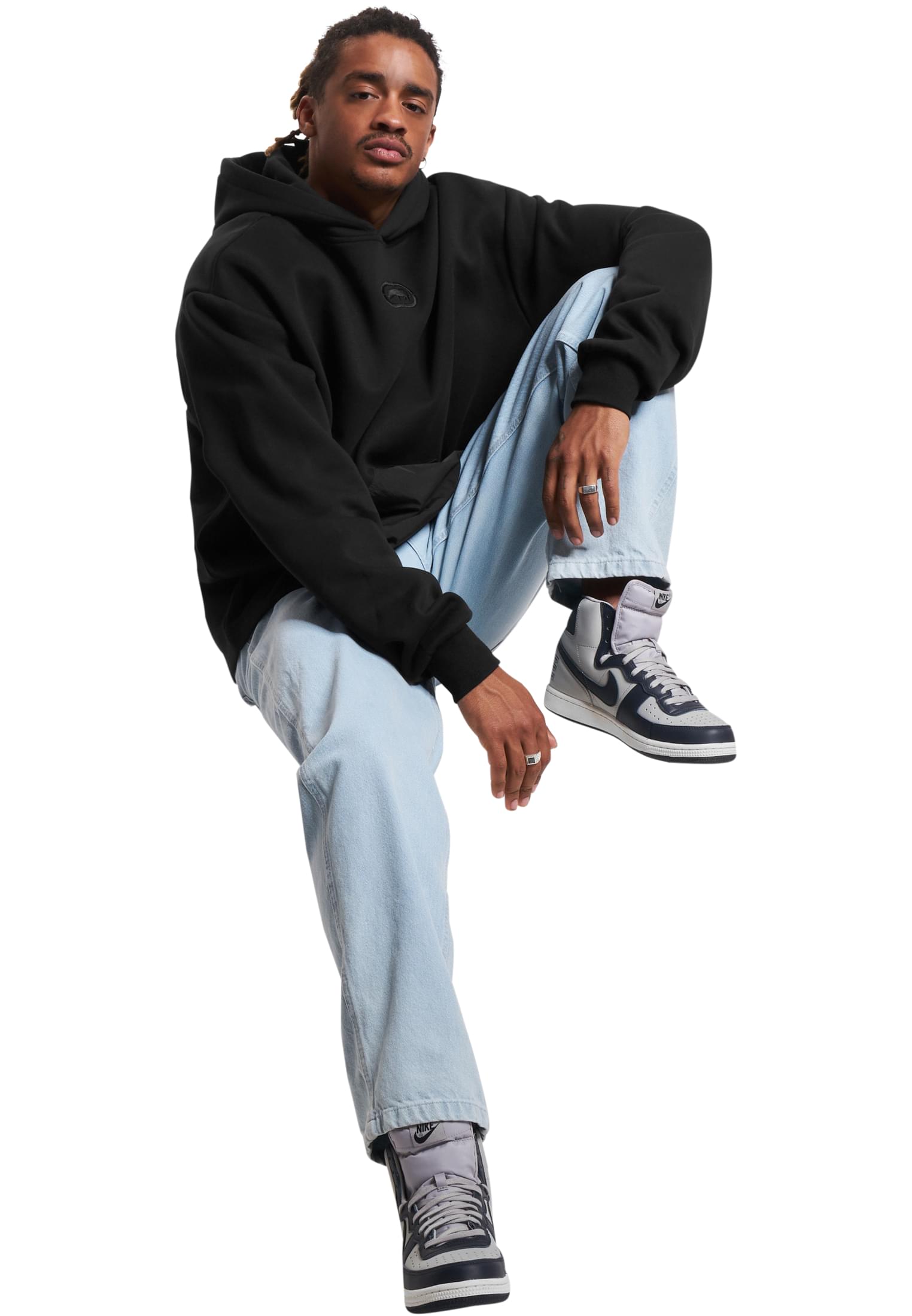 Ecko Unltd. Small Tonal Hoody black im BAWRZ® One Stop Hip-Hop Shop