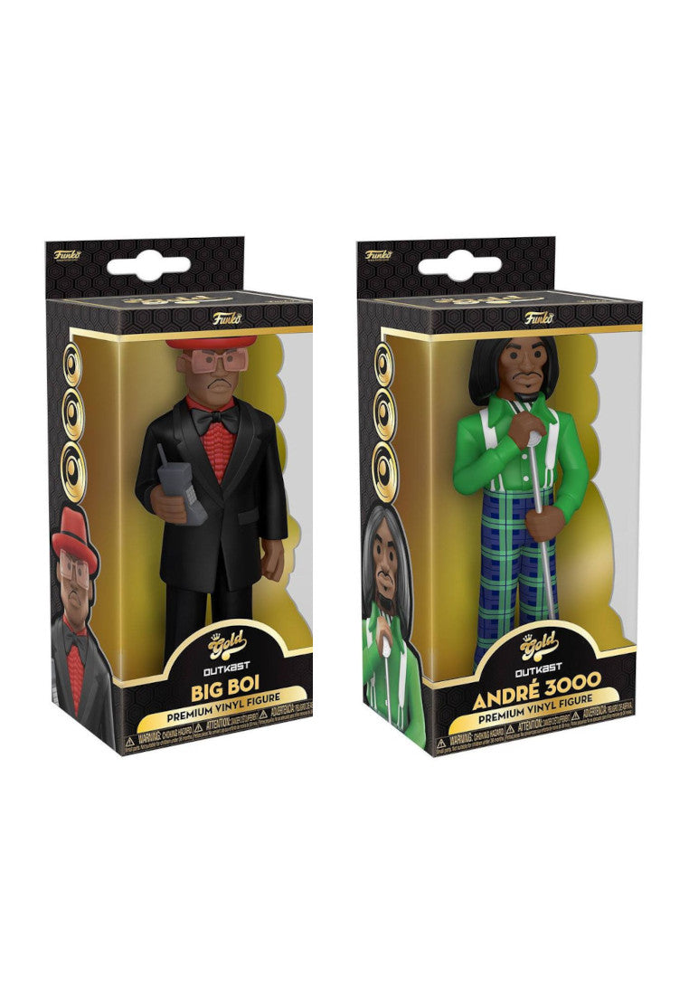 Funko Gold Outkast Hey Ya Set 2x 13cm im BAWRZ® One Stop Hip-Hop Shop