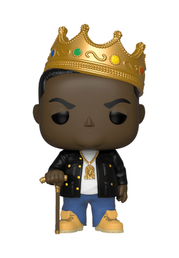 Funko Notorious B.I.G. POP Rocks 77 Biggie with Crown Vinyl 9 cm im BAWRZ® One Stop Hip-Hop Shop