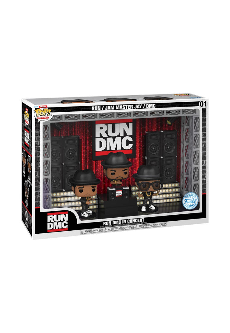 Funko Run DMC POP Moments In Concert Deluxe Vinyl Figuren 3er-Pack im BAWRZ® One Stop Hip-Hop Shop