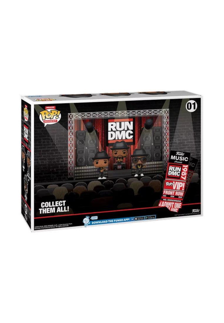 Funko Run DMC POP Moments In Concert Deluxe Vinyl Figuren 3er-Pack im BAWRZ® One Stop Hip-Hop Shop