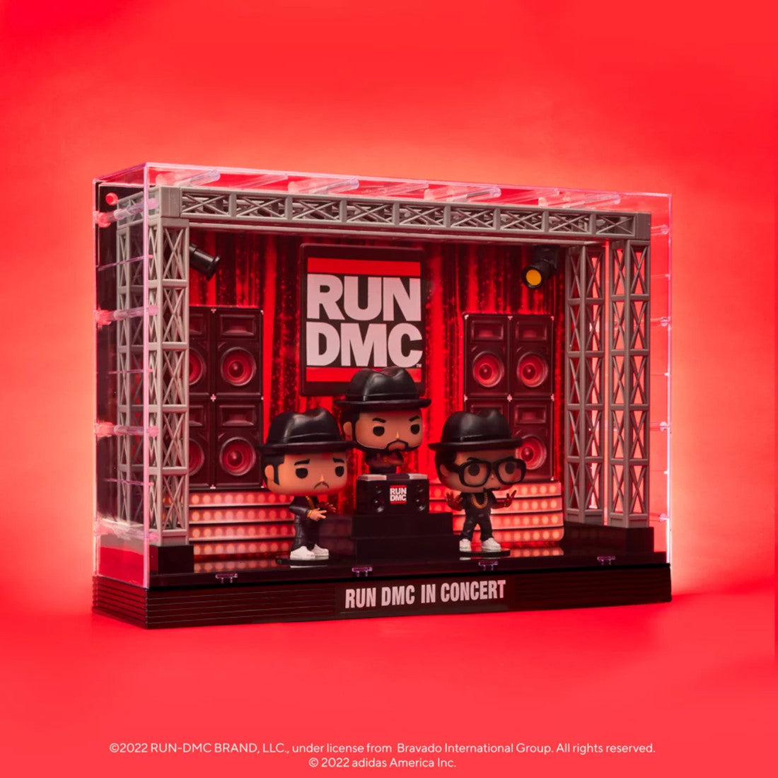 Funko Run DMC POP Moments In Concert Deluxe Vinyl Figuren 3er-Pack im BAWRZ® One Stop Hip-Hop Shop