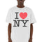 Merchcode I Love NY Oversize T-Shirt white im BAWRZ® One Stop Hip-Hop Shop
