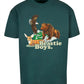 Mister Tee Beastie Boys Animal Oversize T-Shirt bottlegreen im BAWRZ® One Stop Hip-Hop Shop