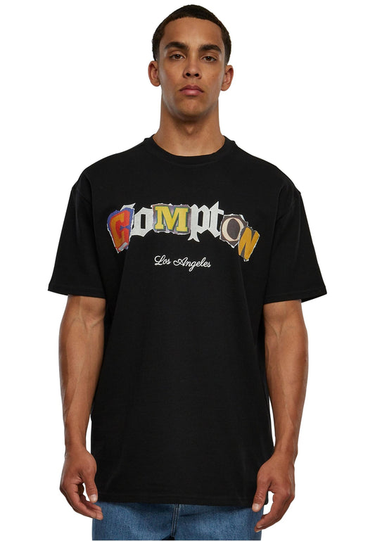 Upscale Studios Compton L.A. Oversize T-Shirt black im BAWRZ® One Stop Hip-Hop Shop