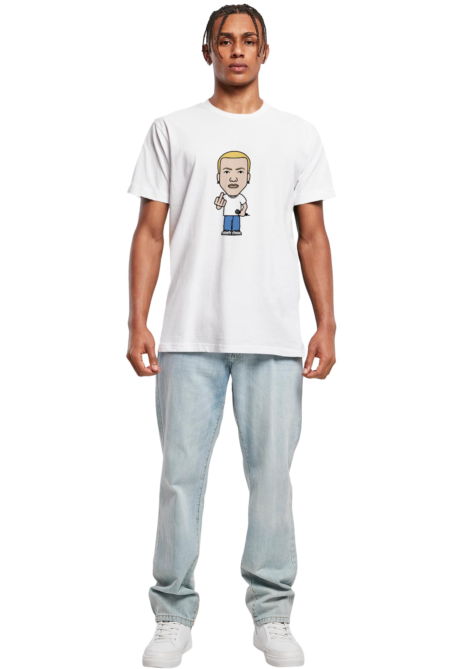 Mister Tee Detroit Sketch Shop im T-Shirt BAWRZ® white
