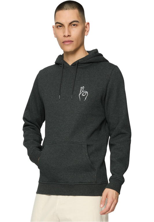 Mister Tee Easy Sign Hoody charcoal