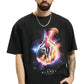 Upscale Studios Electric Planet Oversize T-Shirt black im BAWRZ® One Stop Hip-Hop Shop