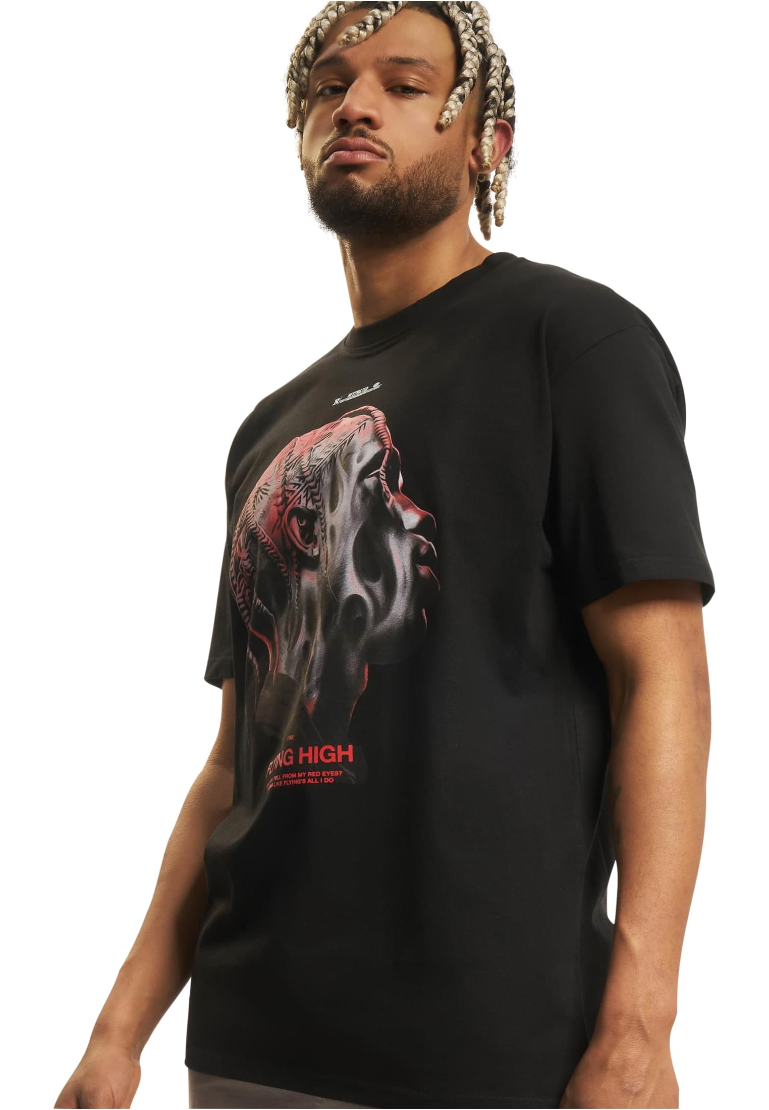 Upscale Studios Flying High Oversize T-Shirt black im BAWRZ® One Stop Hip-Hop Shop