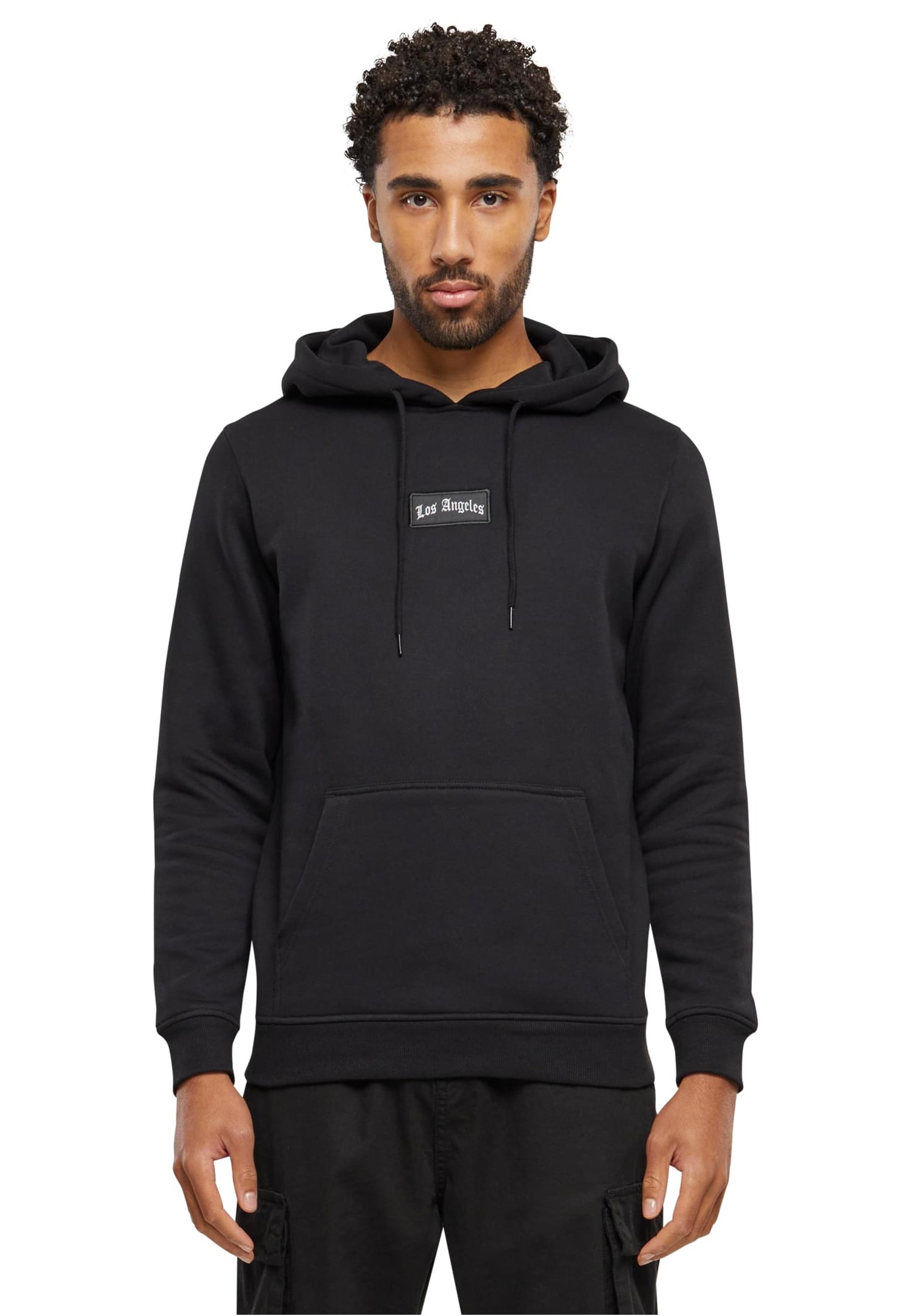 Mister Tee LA Sketch Patch Hoody black im BAWRZ® One Stop Hip-Hop Shop