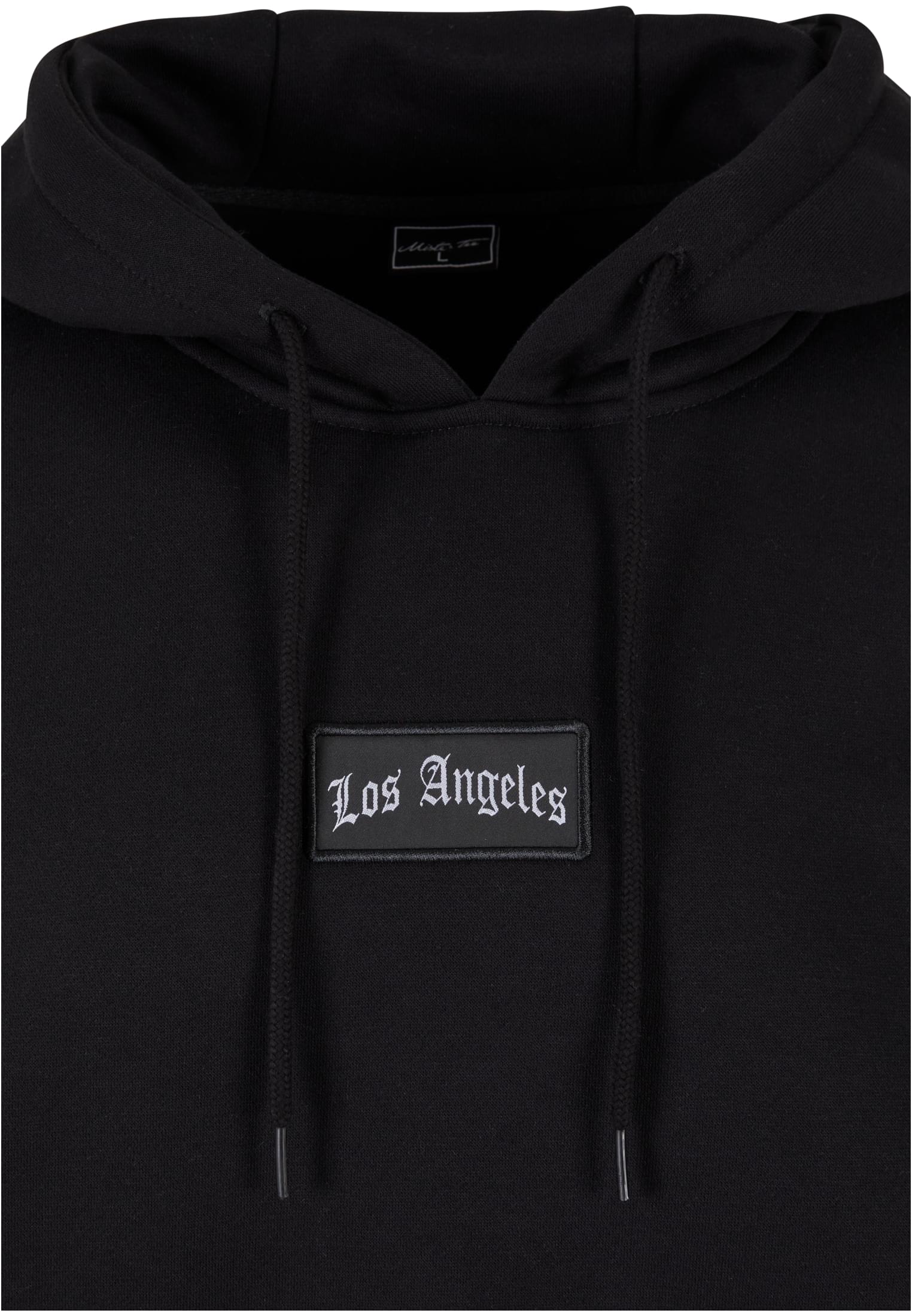 Mister Tee LA Sketch Patch Hoody black im BAWRZ® One Stop Hip-Hop Shop