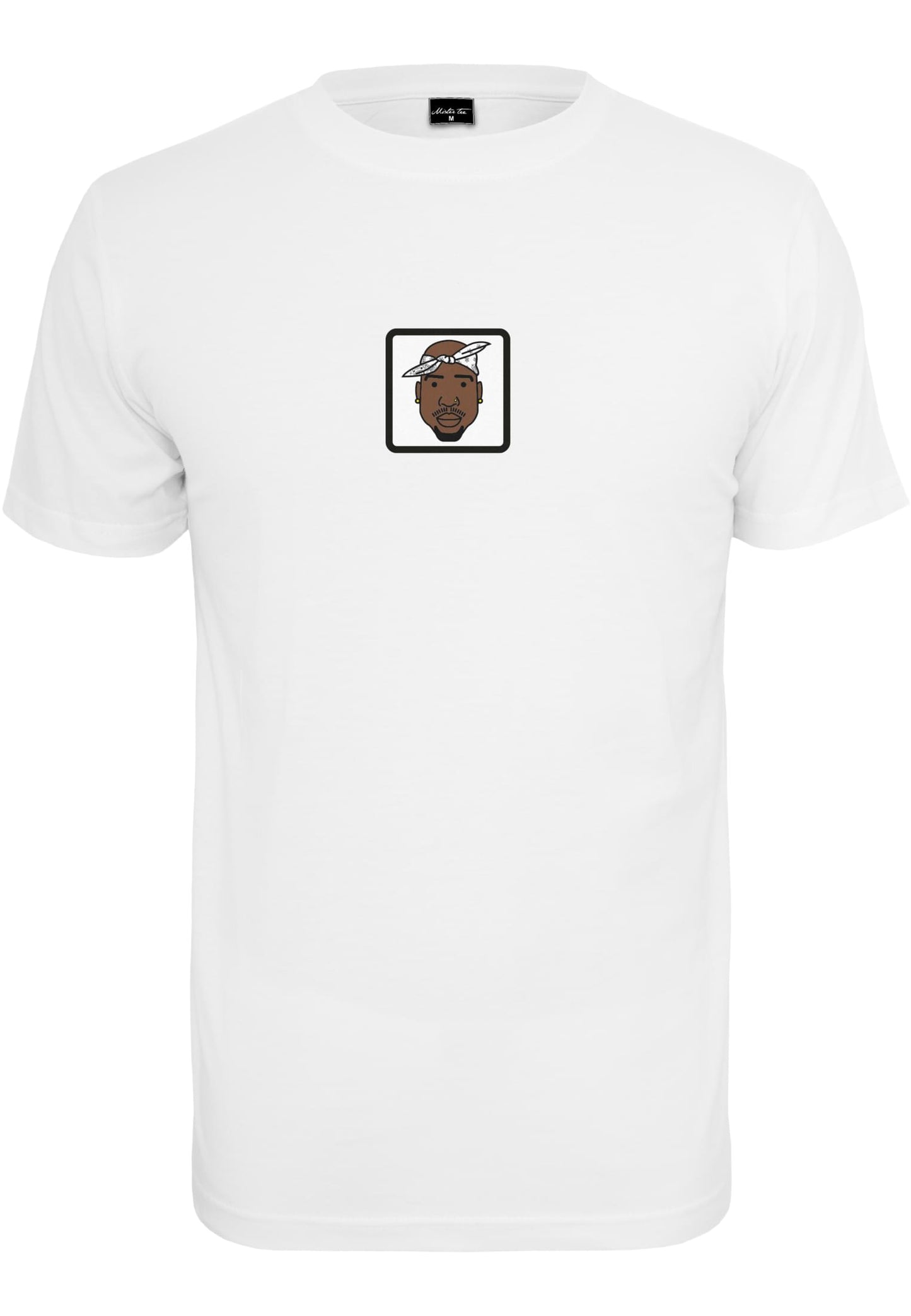 Mister Tee LA Sketch Patch T-Shirt white im BAWRZ® One Stop Hip-Hop Shop