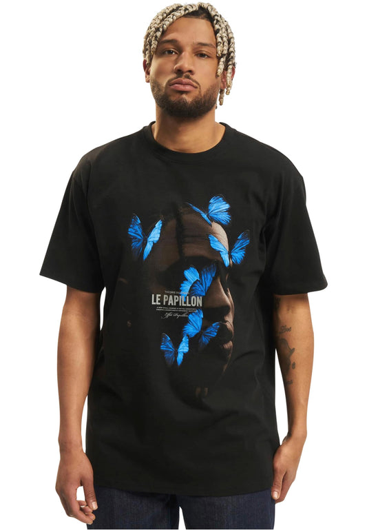 Upscale Studios Le Papillon Oversize T-Shirt black im BAWRZ® One Stop Hip-Hop Shop