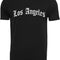 Mister Tee Los Angeles Wording 2 T-Shirt black im BAWRZ® One Stop Hip-Hop Shop