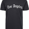 Mister Tee Los Angeles Wording 2 T-Shirt navy im BAWRZ® One Stop Hip-Hop Shop