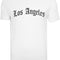 Mister Tee Los Angeles Wording 2 T-Shirt white im BAWRZ® One Stop Hip-Hop Shop