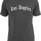 Mister Tee Los Angeles Wording T-Shirt charcoal im BAWRZ® One Stop Hip-Hop Shop