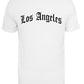 Mister Tee Los Angeles Wording T-Shirt white im BAWRZ® One Stop Hip-Hop Shop