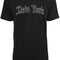 Mister Tee New York Wording Long Shaped T-Shirt black im BAWRZ® One Stop Hip-Hop Shop