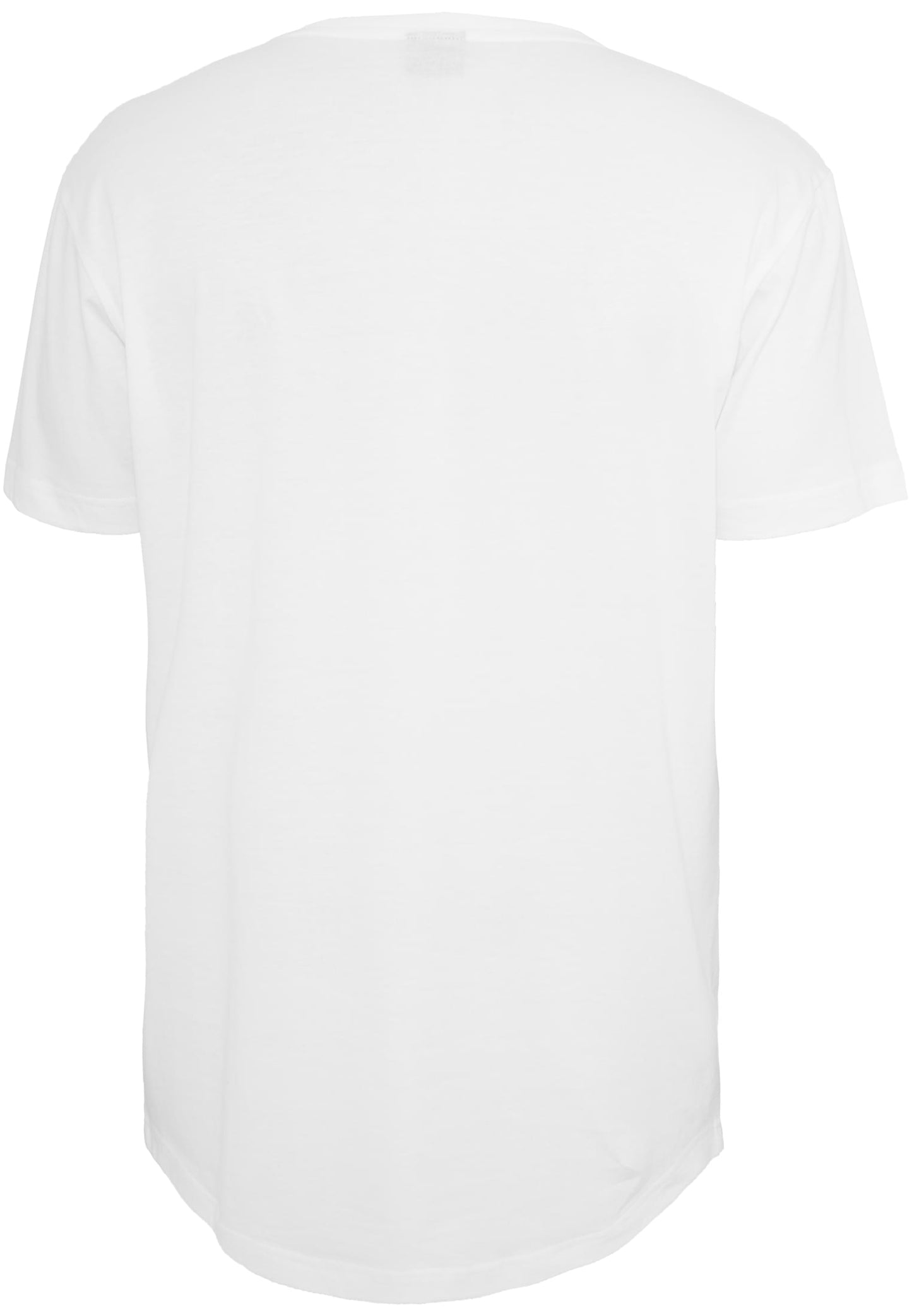 Mister Tee New York Wording Long Shaped T-Shirt white im BAWRZ® One Stop Hip-Hop Shop