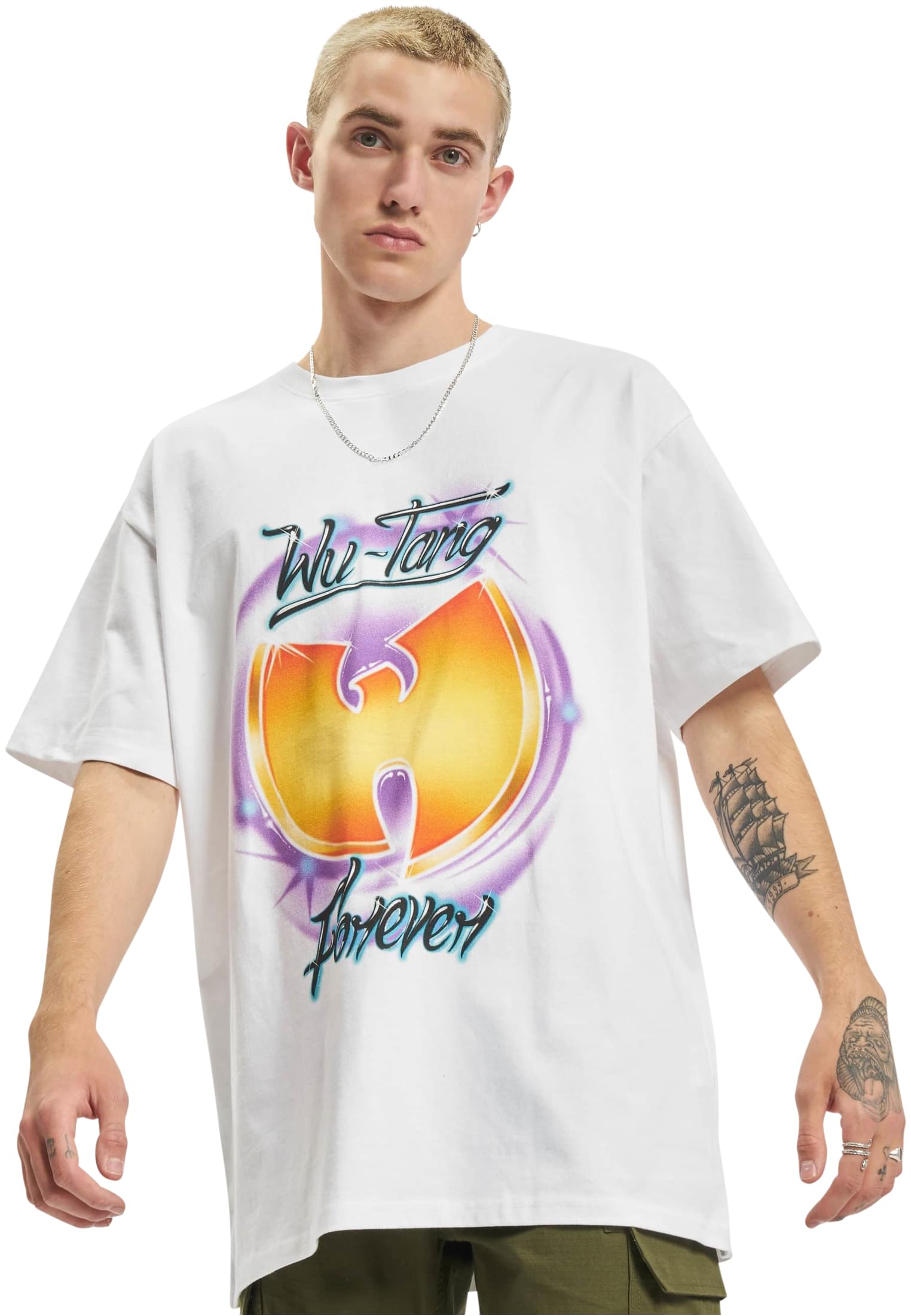 Upscale Studios Wu-Tang Clan Forever Oversize T-Shirt white im BAWRZ® One Stop Hip-Hop Shop