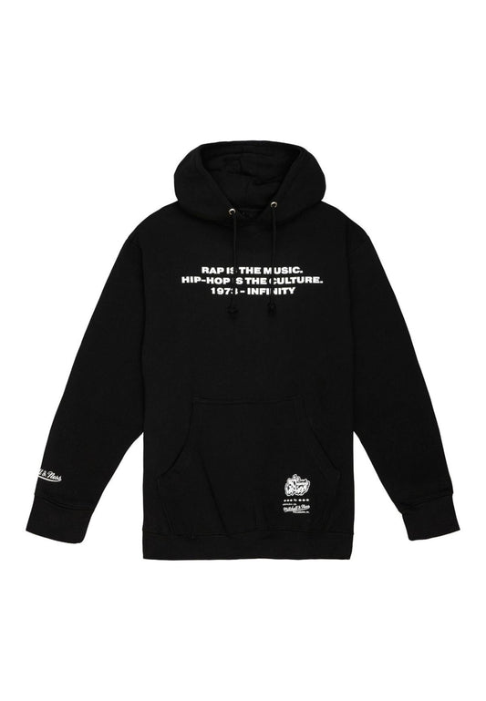 Mitchell & Ness 50th Anniversary of Hip-Hop Culture Hoodie black im BAWRZ® One Stop Hip-Hop Shop