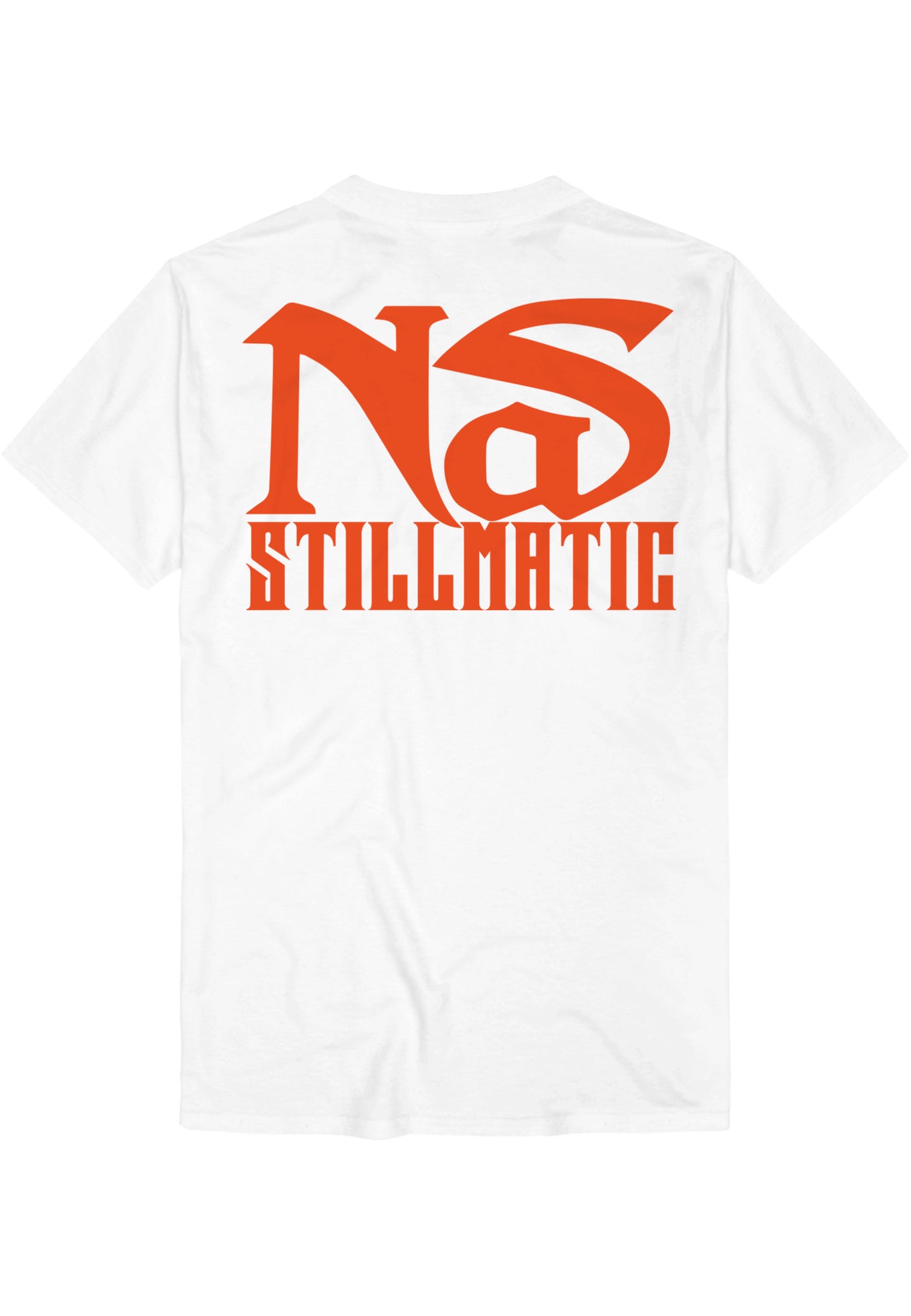 Nas Stillmatic Photo T-Shirt white im BAWRZ® One Stop Hip-Hop Shop