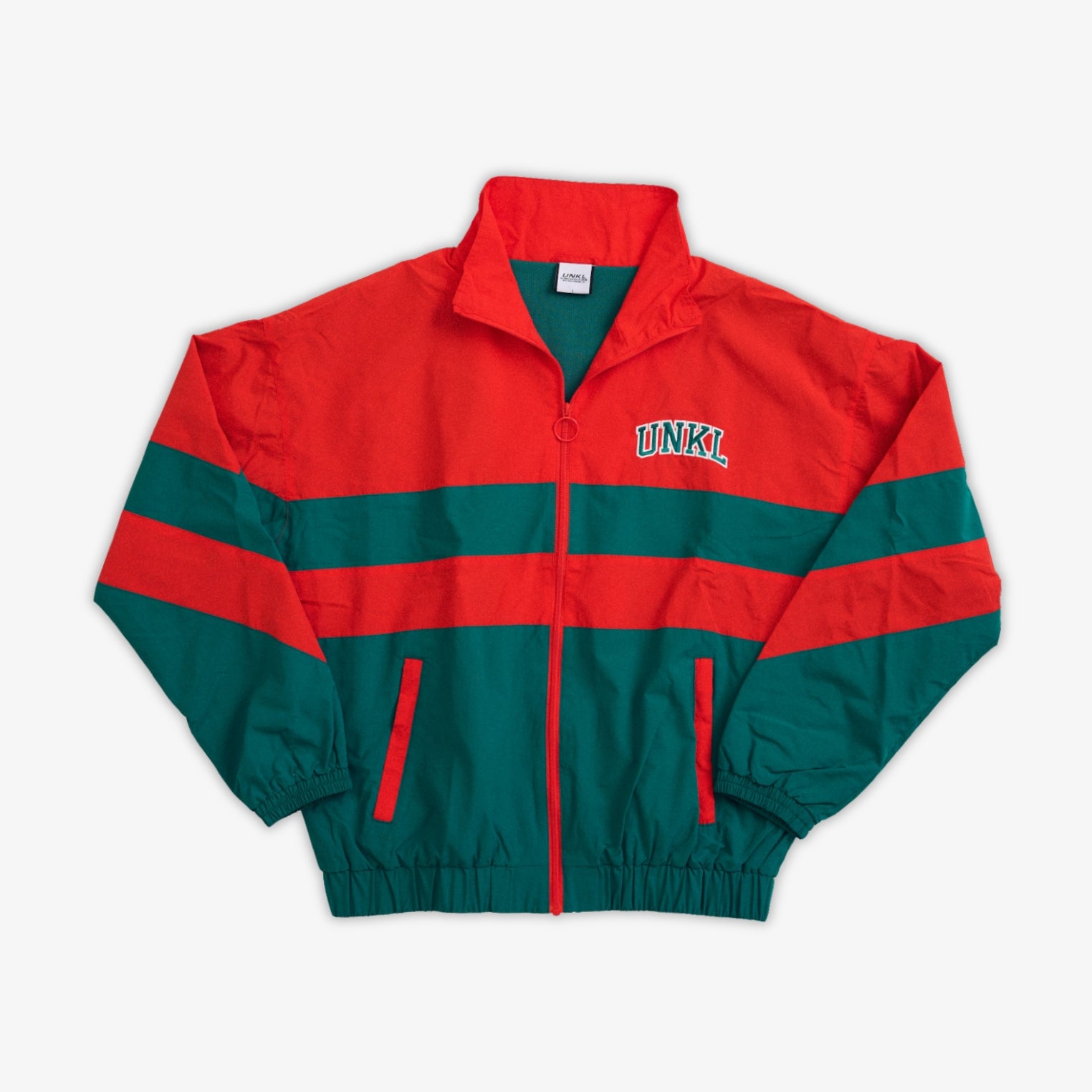 Unkl Drop Out Track Suit red/green im BAWRZ® One Stop Hip-Hop Shop