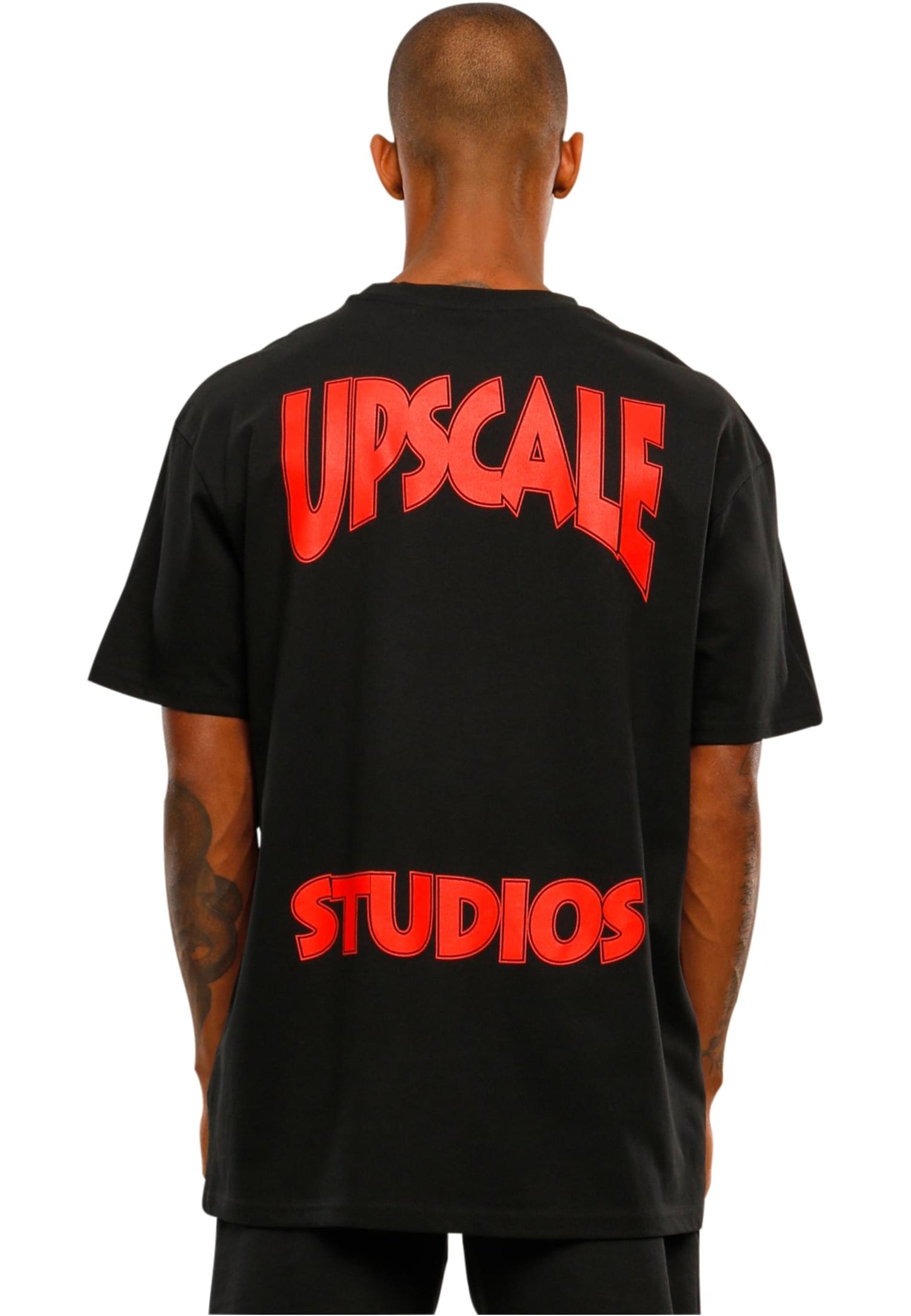 Upscale Studios Death Knight Oversize T-Shirt black im BAWRZ® One Stop Hip-Hop Shop