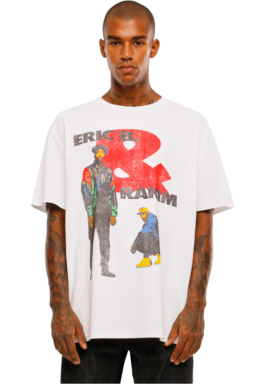 Upscale Studios Eric B. & Rakim Sweat The Technique Oversize T-Shirt white im BAWRZ® One Stop Hip-Hop Shop