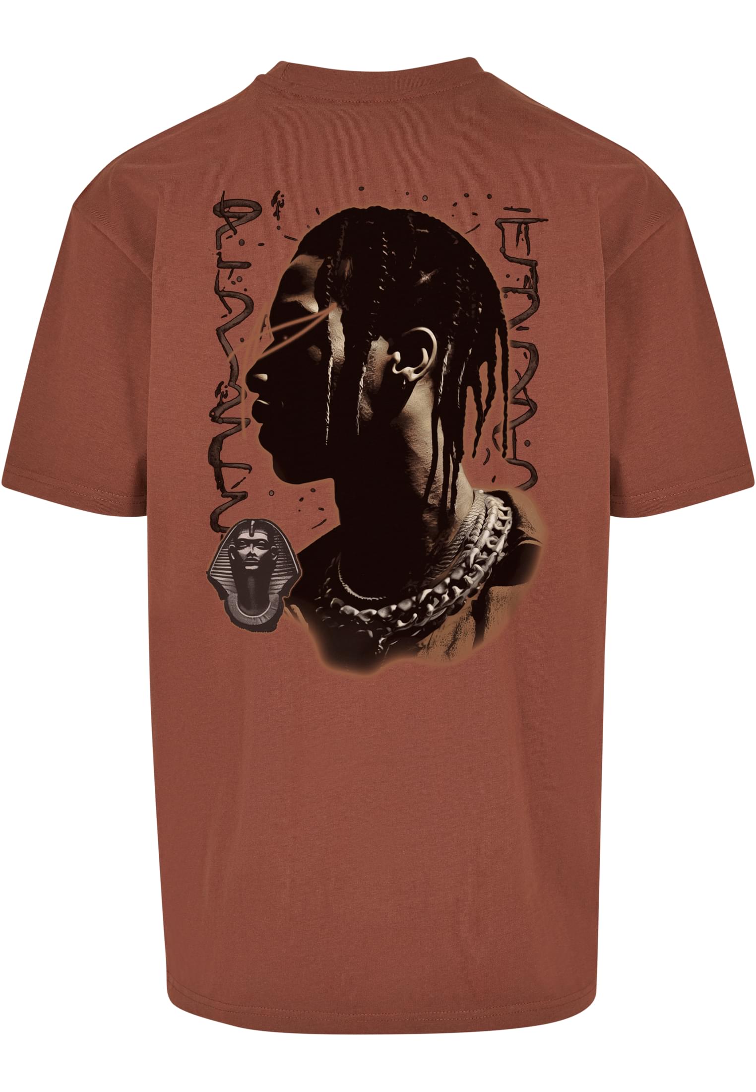 Upscale Studios Giza Oversize T-Shirt bark im BAWRZ® One Stop Hip-Hop Shop