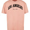 Upscale Studios L.A. College Oversize T-Shirt amber im BAWRZ® One Stop Hip-Hop Shop