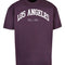 Upscale Studios L.A. College Oversize T-Shirt purplenight im BAWRZ® One Stop Hip-Hop Shop