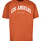 Upscale Studios L.A. College Oversize T-Shirt toffee im BAWRZ® One Stop Hip-Hop Shop