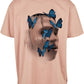 Upscale Studios Le Papillon Oversize T-Shirt amber im BAWRZ® One Stop Hip-Hop Shop