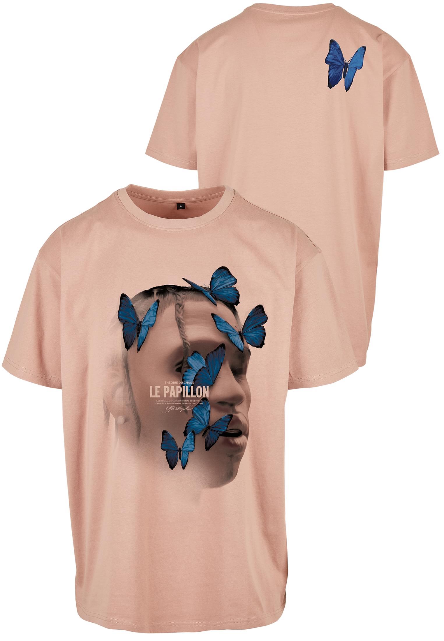 Upscale Studios Le Papillon Oversize T-Shirt amber im BAWRZ® One Stop Hip-Hop Shop