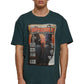 Upscale Studios Magazine Oversize T-Shirt bottlegreen im BAWRZ® One Stop Hip-Hop Shop