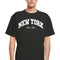 Upscale Studios New York College Oversize T-Shirt black im BAWRZ® One Stop Hip-Hop Shop