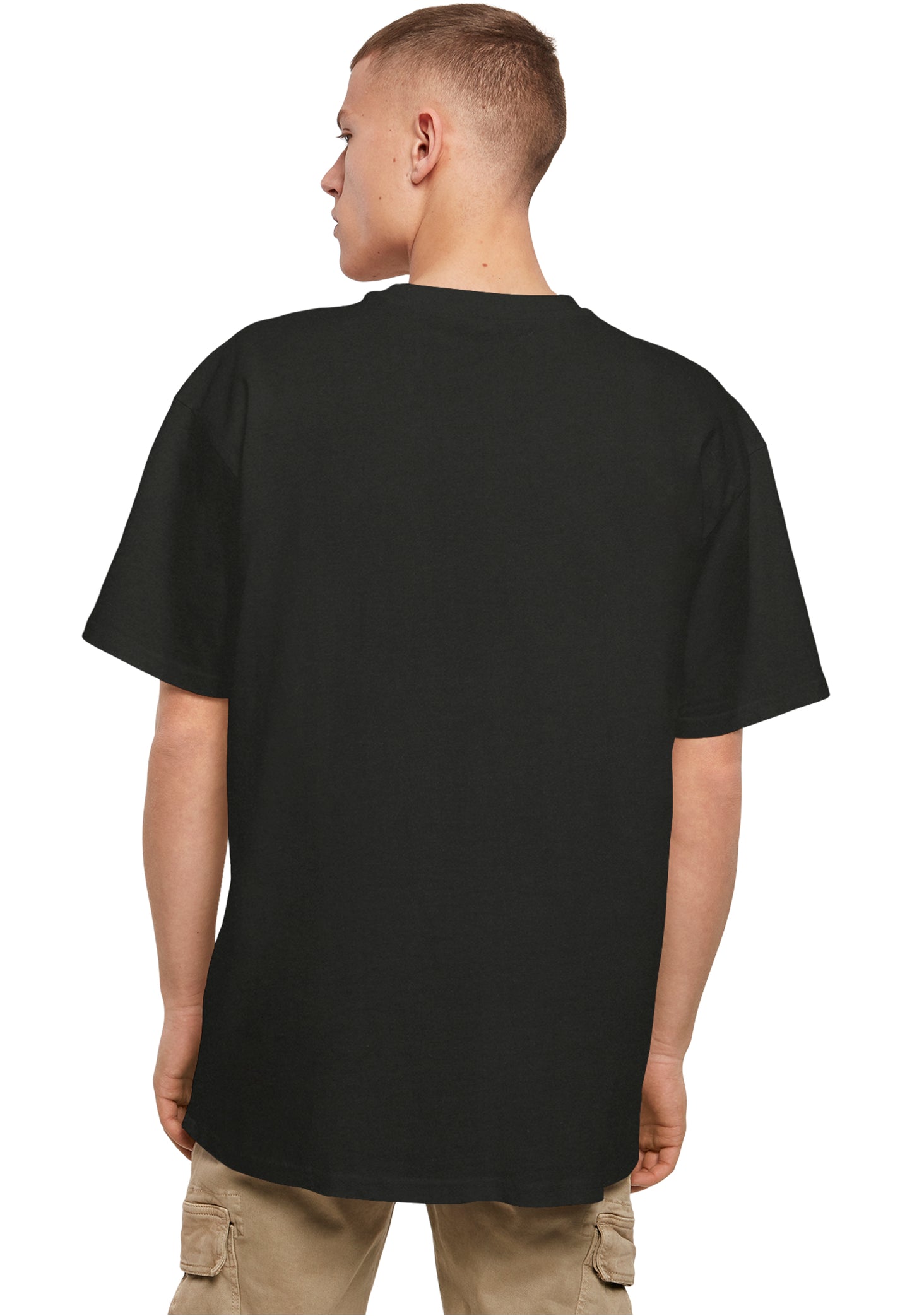 Upscale Studios New York College Oversize T-Shirt black im BAWRZ® One Stop Hip-Hop Shop