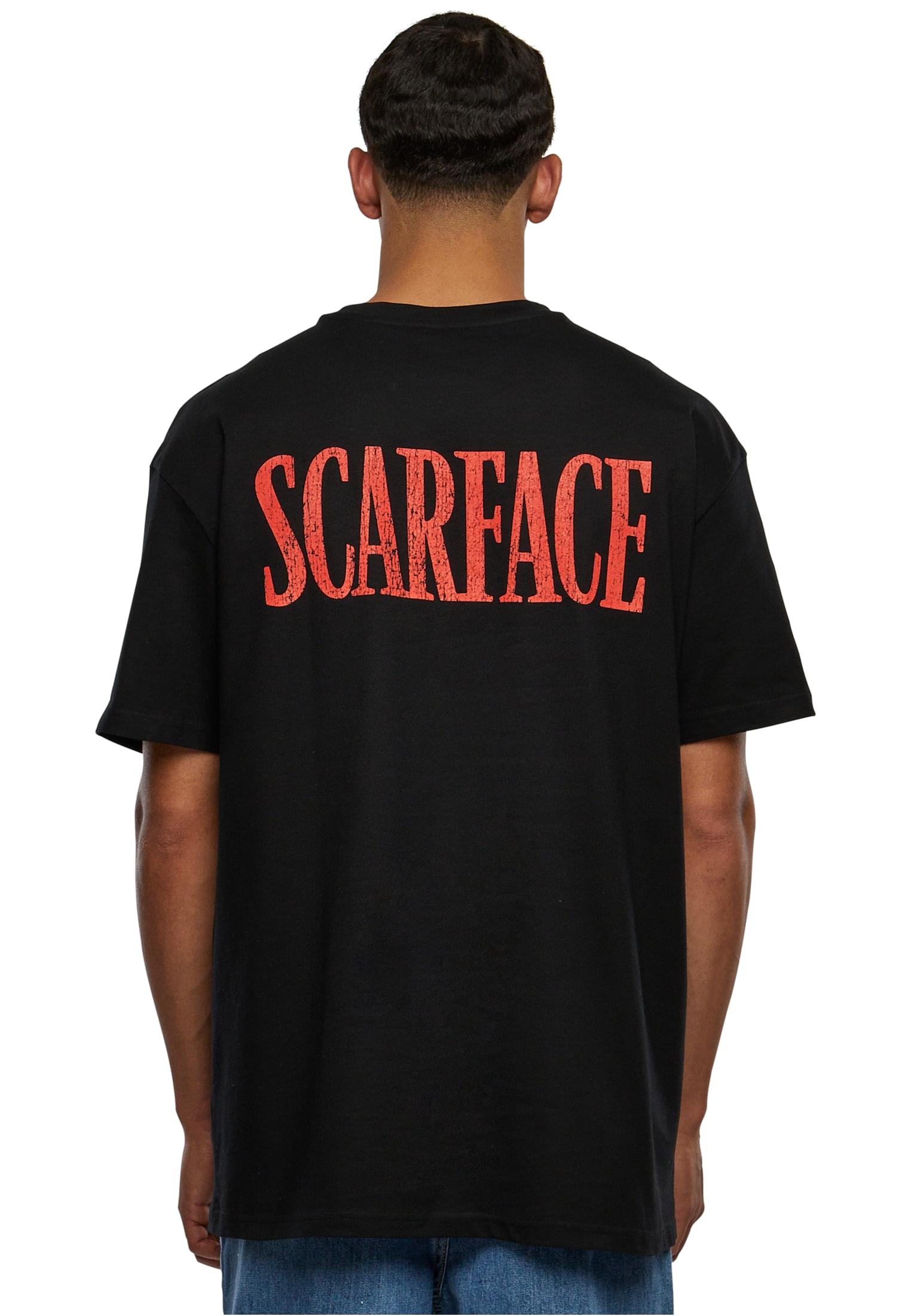 Upscale Studios Scarface Little Friend Oversize T-Shirt black im BAWRZ® One Stop Hip-Hop Shop