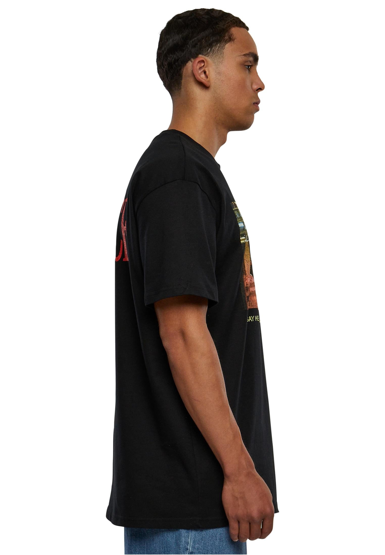 Upscale Studios Scarface Little Friend Oversize T-Shirt black im BAWRZ® One Stop Hip-Hop Shop