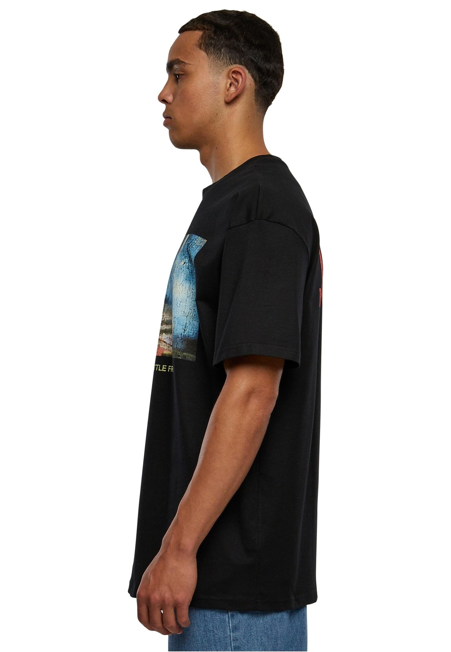 Upscale Studios Scarface Little Friend Oversize T-Shirt black im BAWRZ® One Stop Hip-Hop Shop