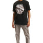 Upscale Studios The City Airbrush Oversize T-Shirt black im BAWRZ® One Stop Hip-Hop Shop