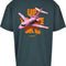 Upscale Studios Up to the Sky Oversize T-Shirt bottlegreen im BAWRZ® One Stop Hip-Hop Shop