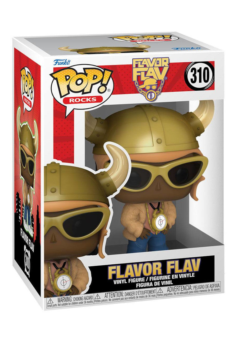 Funko Flavor Flav POP Rocks 310 Vinyl 9 cm im BAWRZ® One Stop Hip-Hop Shop