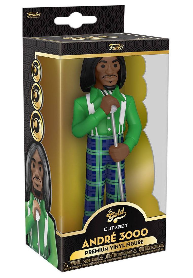 Funko Outkast Gold Andre 3000 Hey Ya Vinyl 13 cm im BAWRZ® One Stop Hip-Hop Shop