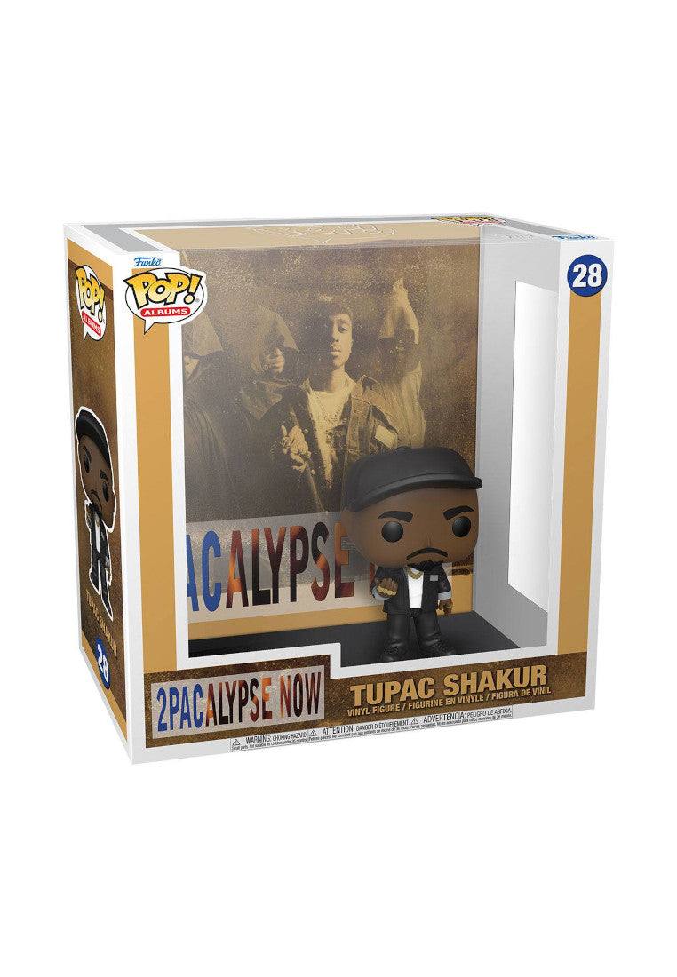 Funko Tupac POP Albums 28 2Pacalypse Now Vinyl 9 cm im BAWRZ® One Stop Hip-Hop Shop